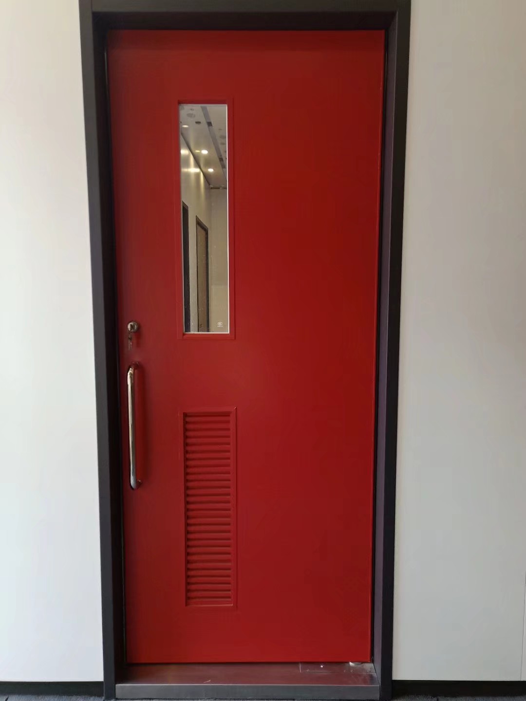 鋼質(zhì)平開自由門